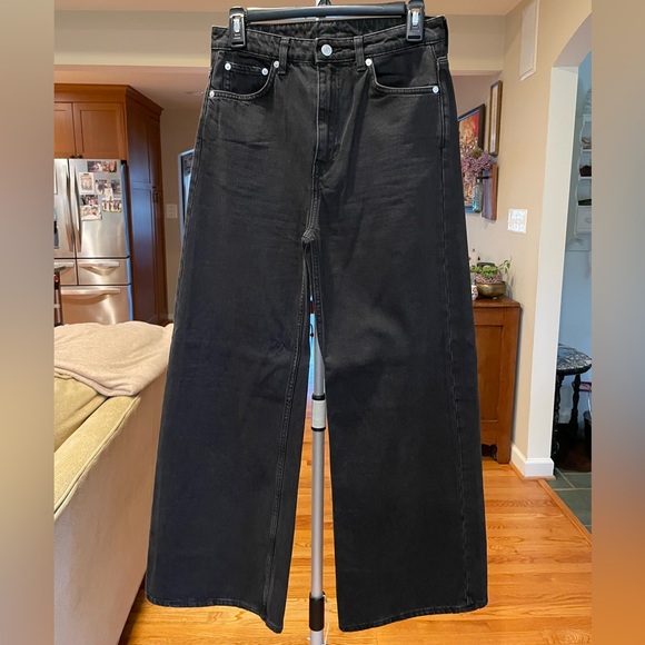 NWOT Weekday Ace Wide Leg Jeans - Picture 6 of 14